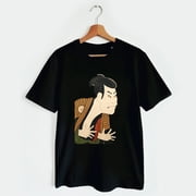 Japanese art t-shirt, Ukiyo-e tee shirt, Kabuki theatre actor by Yakusha-e - Vintage Japanese art, Japanese print
