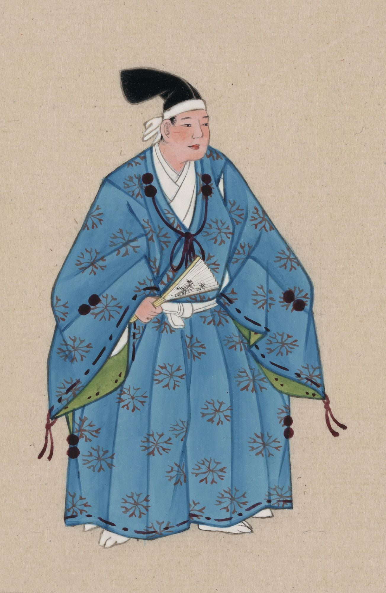 Japanese man full-length c1878 Canvas Art - Unknown (18 x 24)