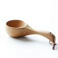 thumbnail image 1 of Japanese-style Rice Scoop Solid Wood Water Scoop Spoon for Kitchen, 1 of 9