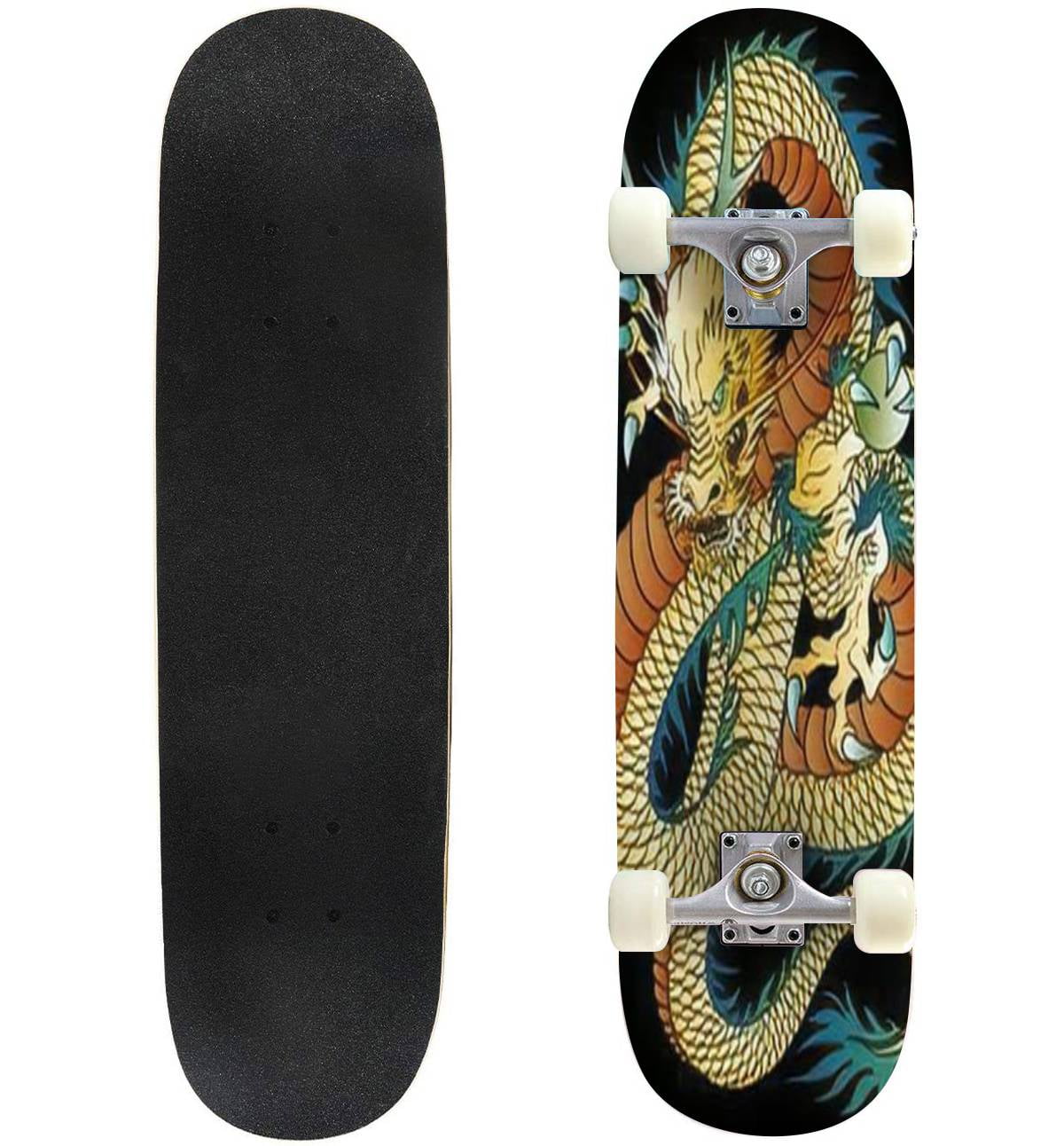 Skateboard Journal 13冊セット Japanese dragon Monochrome design isolated on Outdoor