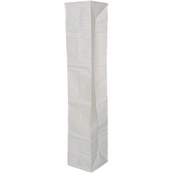 Japanese-style paper floor lamp shade: foldable paper shade replacement  modern minimalist standing lamp shell, suitable for living room, bedroom, and office decoration