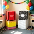 thumbnail image 1 of Japceit 11.8 Inch Opening Season Party Box, Four Compartment Campus Classroom Decoration, Back To School Party Favor Box, Event Table Centerpiece, Multi Opening Decor, 1 of 6