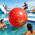 thumbnail image 1 of Japceit 31.5 Inch Inflatable Beach Ball, Large Multi Color Outdoor Play Ball, For Pool Water Park, Portable Summer Toy, 1 of 6