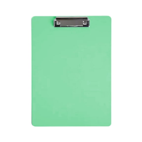 Japceit A4 Document Clip Folder, Thickened Plastic Writing Board with Secure Clasp, Office File Organizer for Home, Workplace, Business Use