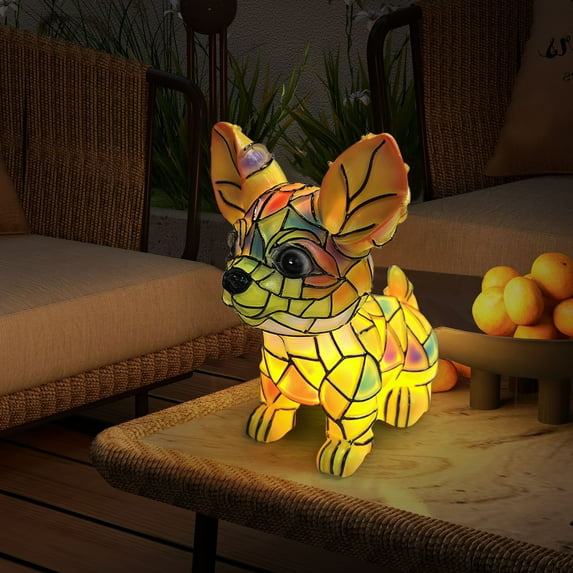 Japceit Animal Night Light, LED Art Light with Dog Series Design, Decorative Bedroom Lamp for Home Decor, Gift, Nightstand Illumination