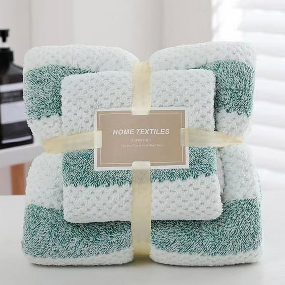 Japceit Bath Towels, Bath Towel Bathroom Set Deluxe Bath Towel Ultra Soft Cotton Towel Set High Absorbent Towel Includes 1 Bath Towel 28.5X51 Inches and 1 Towel 13.5X29.5 In, White Hand Towels