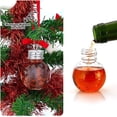 thumbnail image 1 of Japceit Beverage Christmas Ornament Ball, Hanging Decor Container with Removable Lid, Festive Holiday Themed Sphere for Drinks, Party, Tree Display, DIY Christmas Gift, 50ml, 1 of 3