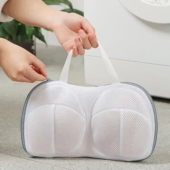 Japceit Bra Laundry Bag for Washing Machine, Delicate Lingerie Mesh Wash Bag for Protection, Mesh Laundry Bag for Bras, Underwear, Gentle Cycle, Machine Wash, Home and Travel Use