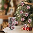 thumbnail image 1 of Japceit Burlap Christmas Ornaments, 3-Piece Set with Pinecones and Foam Balls, Rustic Tree Decor for Home, Office, Seasonal Display, 1 of 6