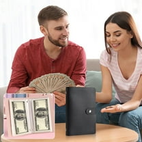 Japceit Cash Envelope Savings Binder, Budget Organizer with 100 Pocket System, Money Management Wallet for Expense Tracking and Financial Planning