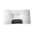 thumbnail image 1 of Japceit Cervical Support Pillow, Memory Foam Bed Pillow for Neck Pain Relief, Contoured Sleeping Aid for Side and Back Sleepers, Medium Firmness for Optimal Spinal Alignment, 1 of 9