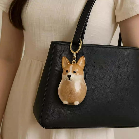 Japceit Clear Pet Hair Keepsake Box, Decorative Animal Memorial Storage Container with Capsule Pendant, Transparent Pet Fur Collection Case for Memory Preservation, Home Decor