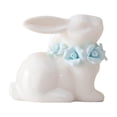 thumbnail image 1 of Japceit Easter Ceramic Rabbit Decor, Cute Bunny Sculpture for Table and Shelf Display, Artistic Ornament for Living Room, Office, and Gift for Birthday, Holiday, Home, 1 of 6