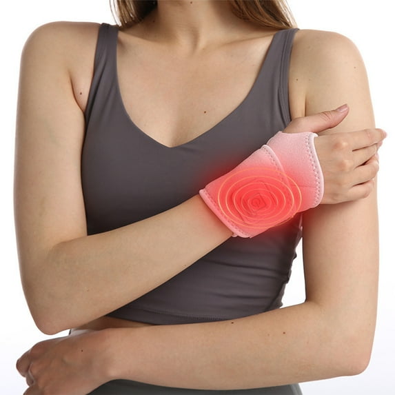 Japceit Electric Wrist Warmer, USB Three Gears Heating Wrist Warmer, Wrist Warmer, Three-speed Temperature Adjustment