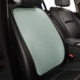 thumbnail image 1 of Japceit Ergonomic Car Backrest Cushion with Ventilation Holes, Breathable Lumbar Support Pad for Drivers, Mesh Covered Auto Seat Accessory, Comfortable Vehicle Back Support for Long Trips, 1 of 7
