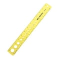 thumbnail image 1 of Japceit Flexible Rubber Ruler with Bendable Design, Shatterproof Measuring Tool for Precise Work, Soft Plastic Straight Edge for Crafting, Multipurpose 30cm Foldable Measuring Instrument, 1 of 2