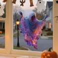 thumbnail image 1 of Japceit Ghost Window Cling Stickers, Translucent Halloween-Themed Decorative Accents, Removable Holiday Scene Decor for Glass Surfaces, Festive Display Elements, 1 of 3