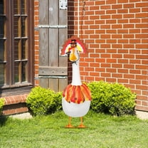 Japceit Goose Costume Outfit for Porch and Yard, Holiday Decorative Clothing for Lawn and Courtyard, Funny Animal Shaped Attire for Seasonal and Themed Decorations