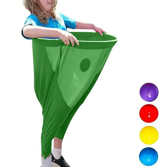 Japceit Granny Pants Outdoor Game Set, Fun Party Activity with 2 Bouncy Balls, Hilarious Yard Game for Family Reunions, Adult Gatherings, and Backyard Entertainment