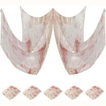 Japceit Halloween Ghost Festival Decoration Cloth, Tattered Gauze Fabric for Setup, 183cm Ragged Bar Ghost Scary Material, Creepy Room Decor for Themed Parties