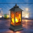 thumbnail image 1 of Japceit LED Pumpkin Lantern, Portable Candle Flame Effect Light, Hanging Lamp Decor for Indoor Outdoor Decor, Bar Settings, Party Atmosphere Lighting, 1 of 4
