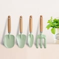 thumbnail image 1 of Japceit Horticultural Small Shovel Garden Tool Set for Kids, Including Flower Shovel & Rake, Lightweight Plastic Tools for Sand Digging, Gardening and Beach Play, 1 of 5