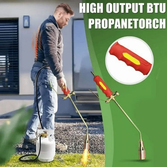 Japceit Liquefied Gas Blowtorch, Household Pig Hair Removal Torch, Professional Grade Blowtorch for Cooking, BBQ, Kitchen Use, Camping Equipment