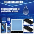 thumbnail image 1 of Japceit Liquid Screen Protector Spray with 9H Hardness, Oleophobic Coating for Phone Camera Tablet, 30ml Nano Hydrophobic Film Solution, Anti-Scratch Invisible Shield for Electronic Devices Display, 1 of 9