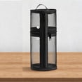 thumbnail image 1 of Japceit Mesh Pencil Pouch, Transparent Cylindrical Vertical Stationery Case, Large-Capacity Clear Round Pen Holder,For Desk Office, 1 of 6