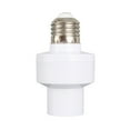 thumbnail image 1 of Japceit Motion Sensor Light Socket, E27 Screw Base LED Bulb Adapter, Auto On/Off Sensor Detection for Staircase Corridor Porch Closet Storage Lighting, 1 of 8
