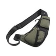 thumbnail image 1 of Japceit Nylon Waterproof Chest Bag, Multi Pocket Crossbody Sling Bag for Men and Women, Adjustable Shoulder Strap Sports Bag for Travel and Daily Use, 1 of 6
