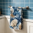 thumbnail image 1 of Japceit Ocean Theme Kitchen Towels,Summer Kitchen Towels Dish Towels,Nautical Teal Style Kitchen Decor,For Home, 1 of 6