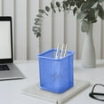thumbnail image 1 of Japceit Pen Organizer Cup, Metal Mesh Desk Pen Holder, Square Storage Container for Writing Tools Organization, Office Supplies, Home Desk, 1 of 5