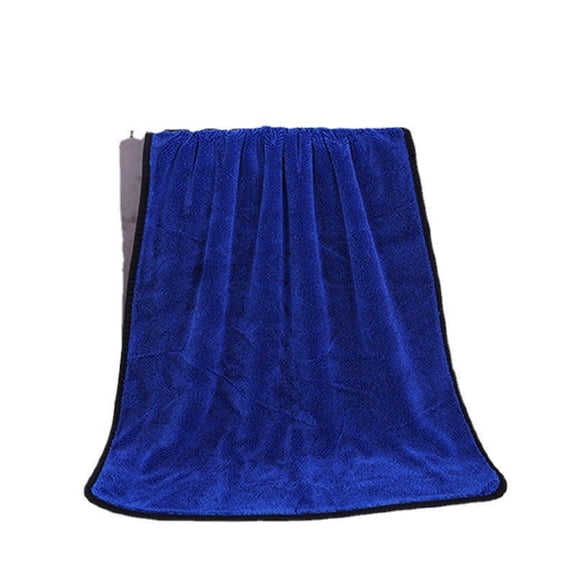 Japceit Plush Microfiber Car Drying Towel, Twist Loop Car Wash Cloth Lint Free, Thick Absorbent Edging Detailing Towel for Auto Cleaning Maintenance