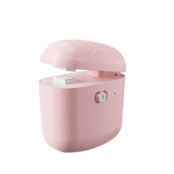 Japceit Portable Snack Sealer, Mini Press Seal Machine for Food Packaging, Safe and Easy Handheld Sealer for Chips, Bags, Kitchen, Pantry, Pink