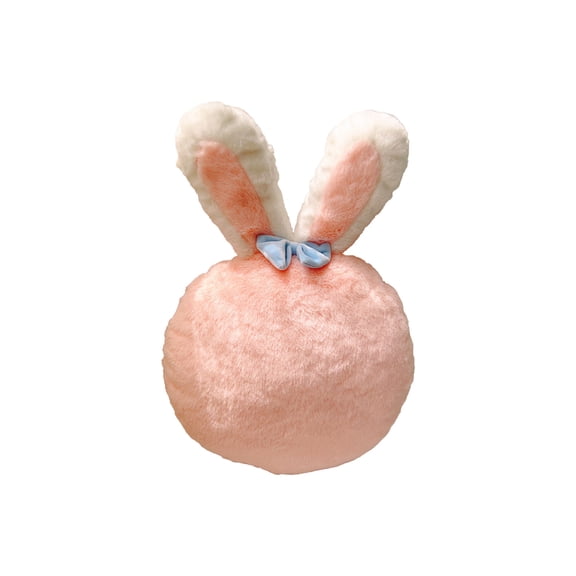 Japceit Rabbit 3 in 1 Blanket Throw and Cushion, Easter Decorative Sofa Blanket with Pillow Function, Gift Idea for Home, 67 x 39 Inches, Soft Plush Fabric