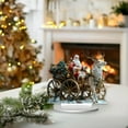 thumbnail image 1 of Japceit Santa Claus 2D Acrylic Ornament, Winter Themed Christmas Tabletop Decor, Festive Home Decoration for Shelf, Mantle, Seasonal Display, 1 of 6