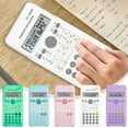 thumbnail image 1 of Japceit Scientific Calculator, 240 Functions with 2-Line Display, 10+2 Digits for Advanced Math and Engineering Calculations, Sleek and Portable for Office and Professional Use, 1 of 6