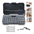 thumbnail image 1 of Japceit Screwdriver 24 in 1 Magnetic Set, Professional Ratchet Handle with Detachable Bits, Multi-Tool Kit for Electronics Repair, Furniture Assembly, and DIY Home Improvement Projects, 1 of 9