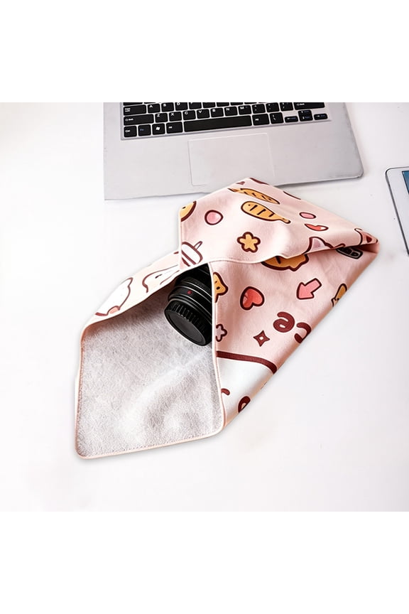 Self Adhesive Wrap Makeup Bag, Cling Cloth Cosmetic Organizer, Foldable Travel Pouch For Makeup Brushes Electronics Cables, No Zipper Closure, Portable Tidy Storage