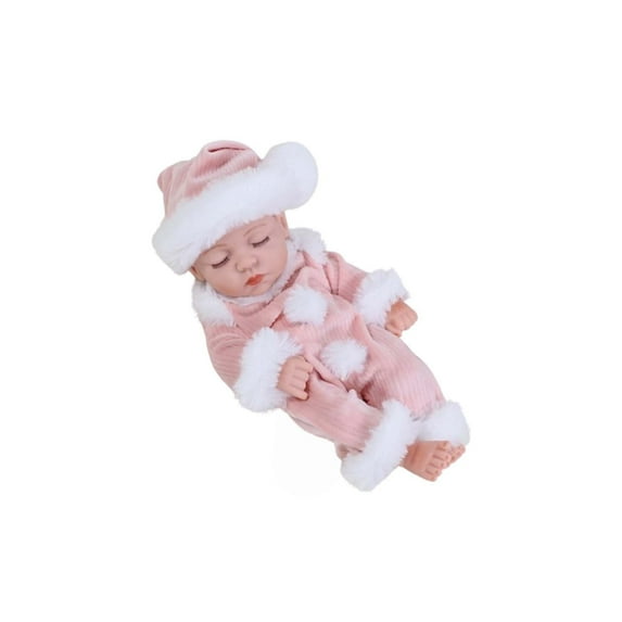 Japceit Simulated Baby Doll, 30cm Lifelike Appearance Design, Soothing Playmate for Role Play, Comfort Toy