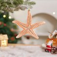 thumbnail image 1 of Japceit Starfish Shape Christmas Ornament, Unique Marine Theme Tree Decor, Coastal Inspired Hanging Pendant for Holiday Display, Collection, 1 of 6