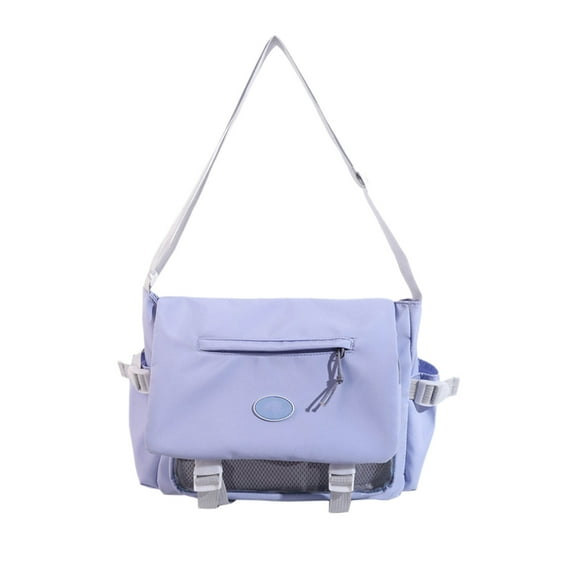 Japceit Student Messenger Bag, Large Capacity School Shoulder Satchel Pack, Versatile Crossbody Carry Bag for Daily Commute Routes, College Classroom Use, Weekend Activities