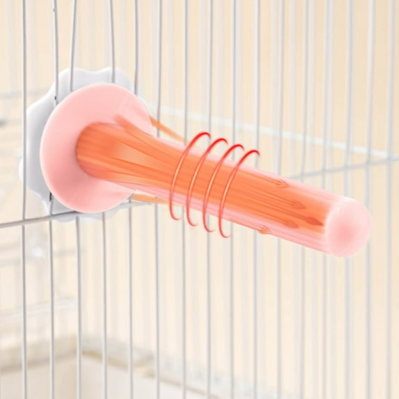 Japceit USB Powered Perch Heater, Cage Mounted Heat Lamp for Pet Birds, Adjustable Temperature Warming Rod for Budgie, Canary, Safe Cage Heating Solution