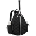 thumbnail image 1 of Japceit Waterproof Tennis Backpack Bag, Convertible Crossbody for Pickleball Badminton, Multifunctional Racket Sports Gym, for Men Women, 1 of 8
