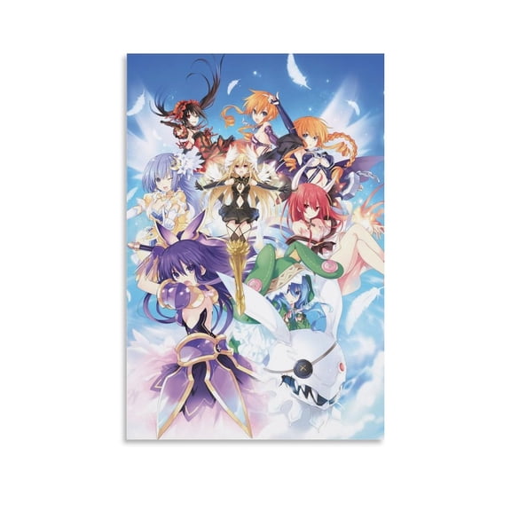 Japen Science Fiction Series Date A Live Anime Gril Poster Wall Art Picture Painting Poster Canvas Print Posters Artworks Bedroom Living Room Decor 12x18inch(30x45cm)
