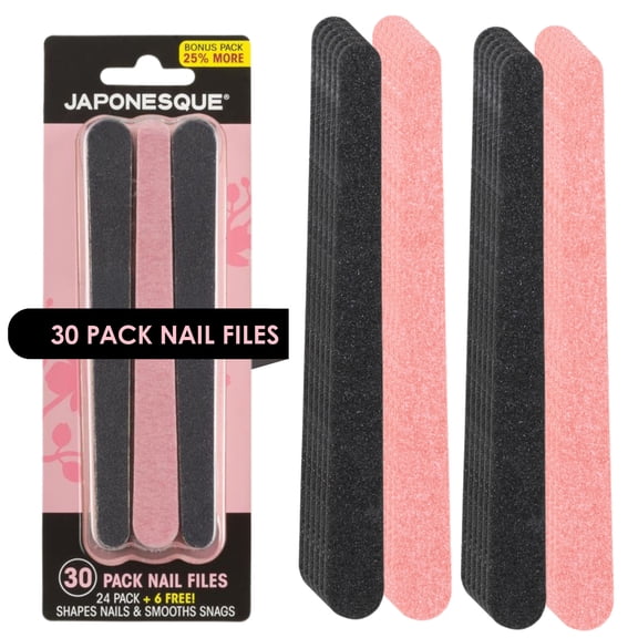Japonesque Nail Files, 30 Pack