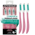 thumbnail image 1 of Japonesque Precision Dermaplaner Face Razor for Women with Comfort Guard, 3 Pack, 1 of 10