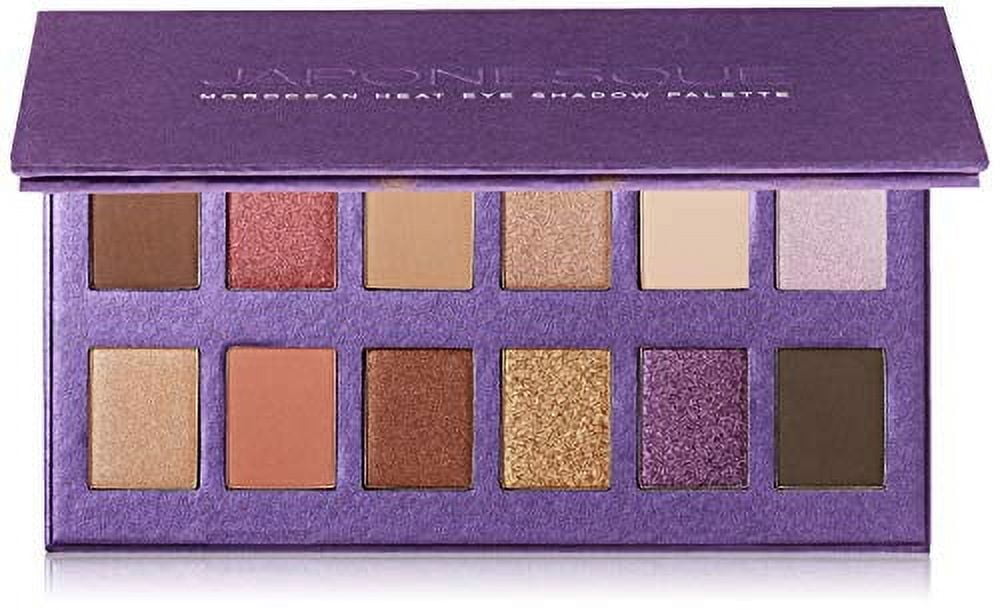 Japonesque MOROCCAN HEAT Eye Shadow Palette, 12 shades .5oz total