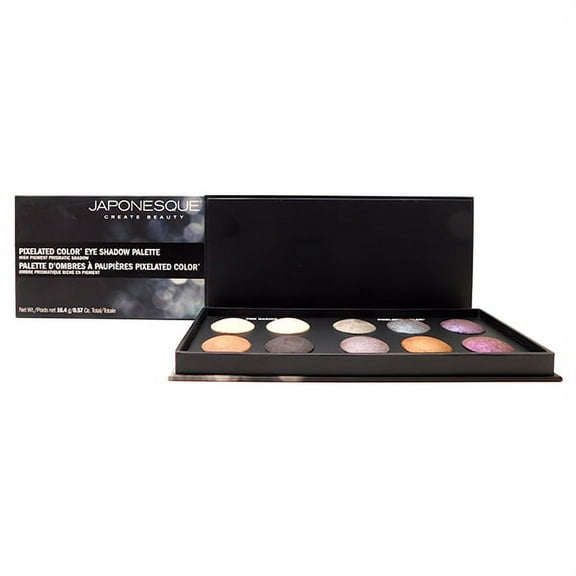 Japonesque Pixelated Color Eye Shadow Palette .57 Oz.